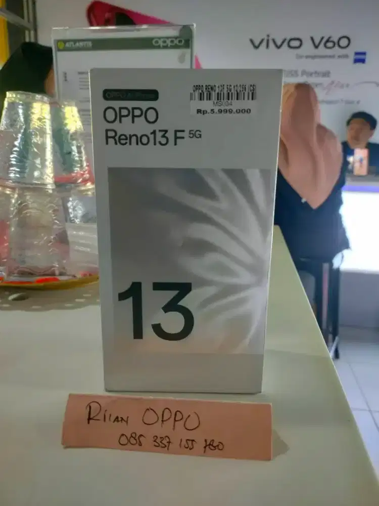 Oppo Reno 13F 5g 12/256gb ATLANTIS DAHSYAT