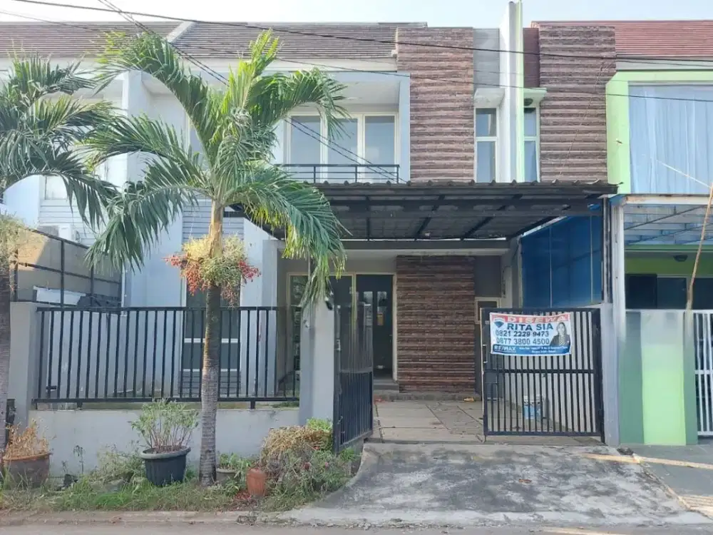 DISEWAKAN RUMAH 2 LANTAI DI CLUSTER IFOLIA HARAPAN INDAH – SIAP HUNI, LOKASI STRATEGIS