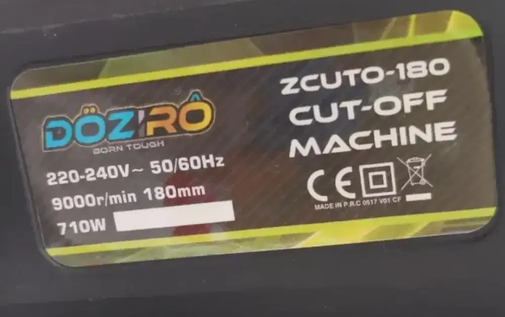 Dijual murah & cepat cutting well besi DOZ'RO