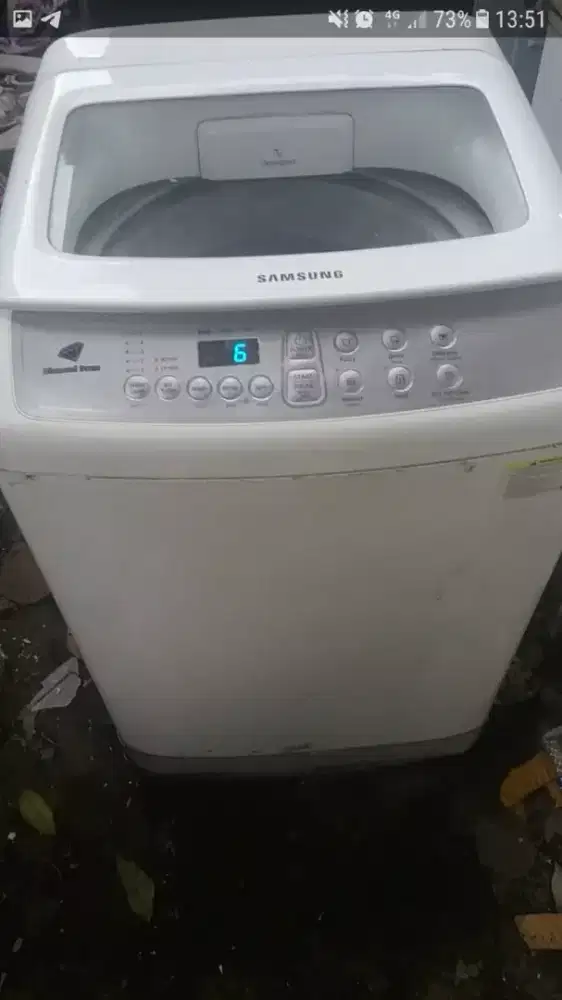 mesin cuci samsung diamond 8kg normal siap pakai