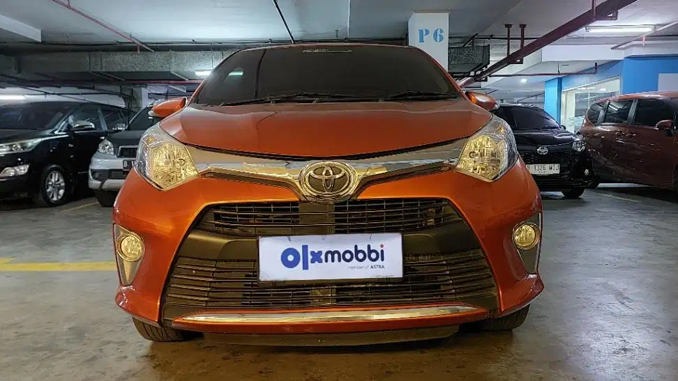 TDP 6,JT, Toyota Calya 1.2 G Bensin-AT Orange 2016