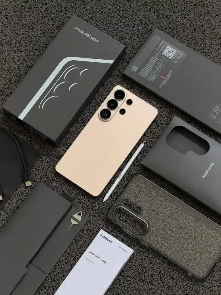 Samsung Galaxy S26 Ultra 512gb istimewa fullset resmi