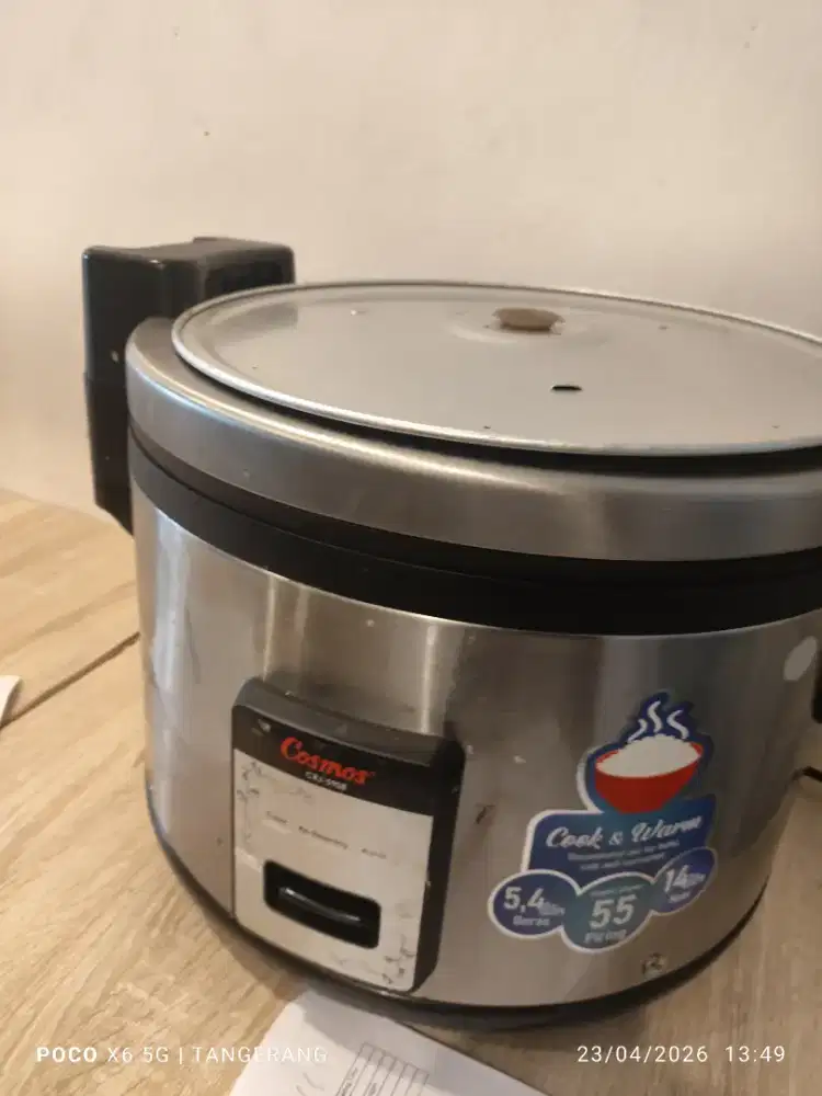 Rice cooker Cosmos 14 liter