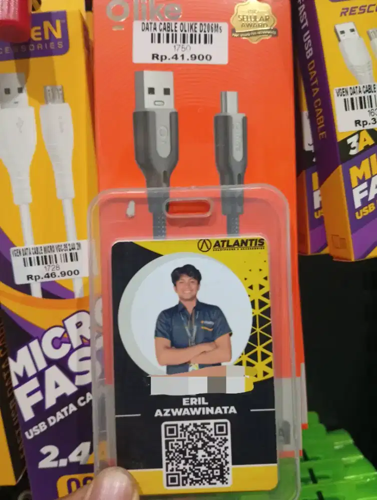 DATA CABLE OLIKE D206Ms l ATLANTIS DAHSYAT