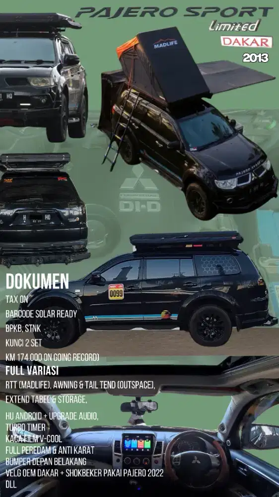 Pajero Sport Dakar Limeted 4x2