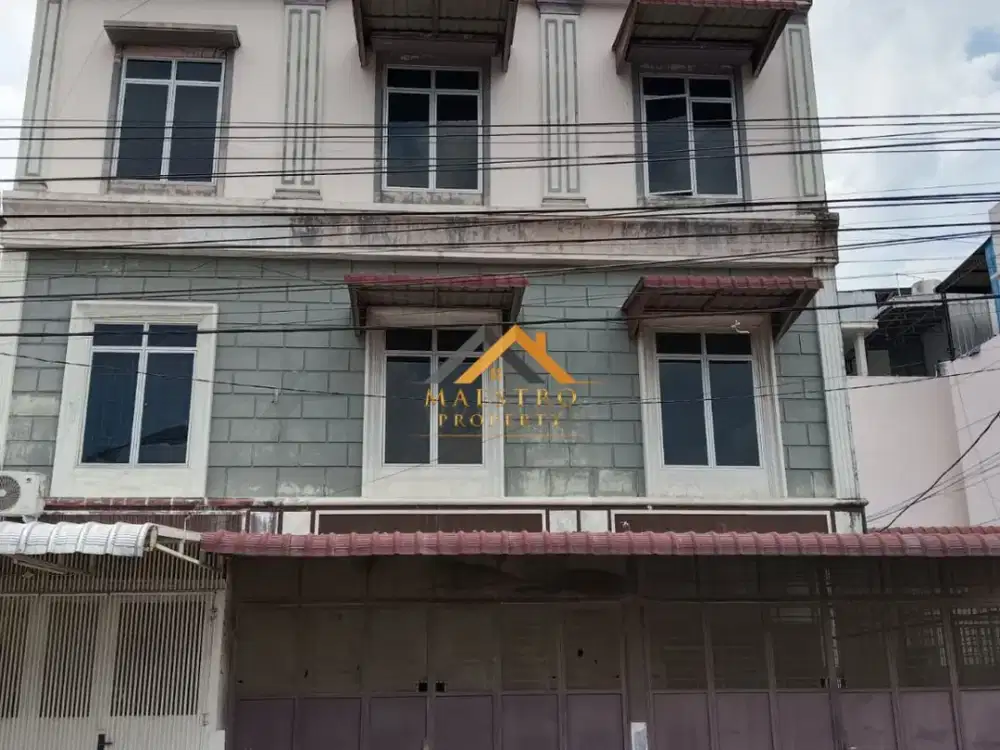 Disewakan Ruko 3 Tingkat Komplek Mentari Garden Jalan Rela - Medan