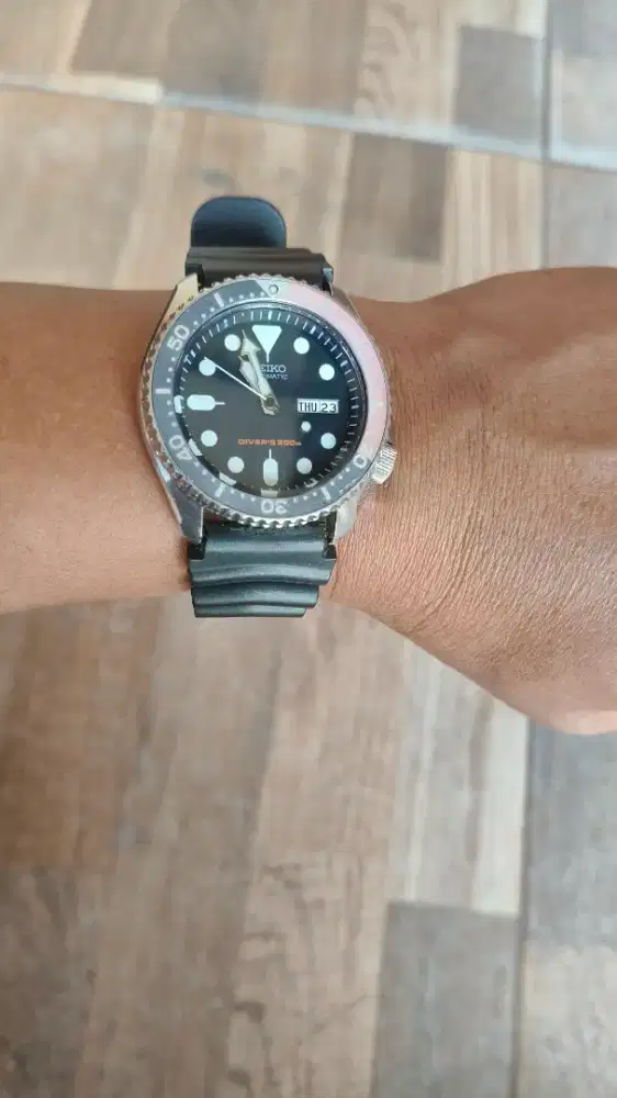 SEIKO DIVER pepsi skx009 7s26-0020 original asli