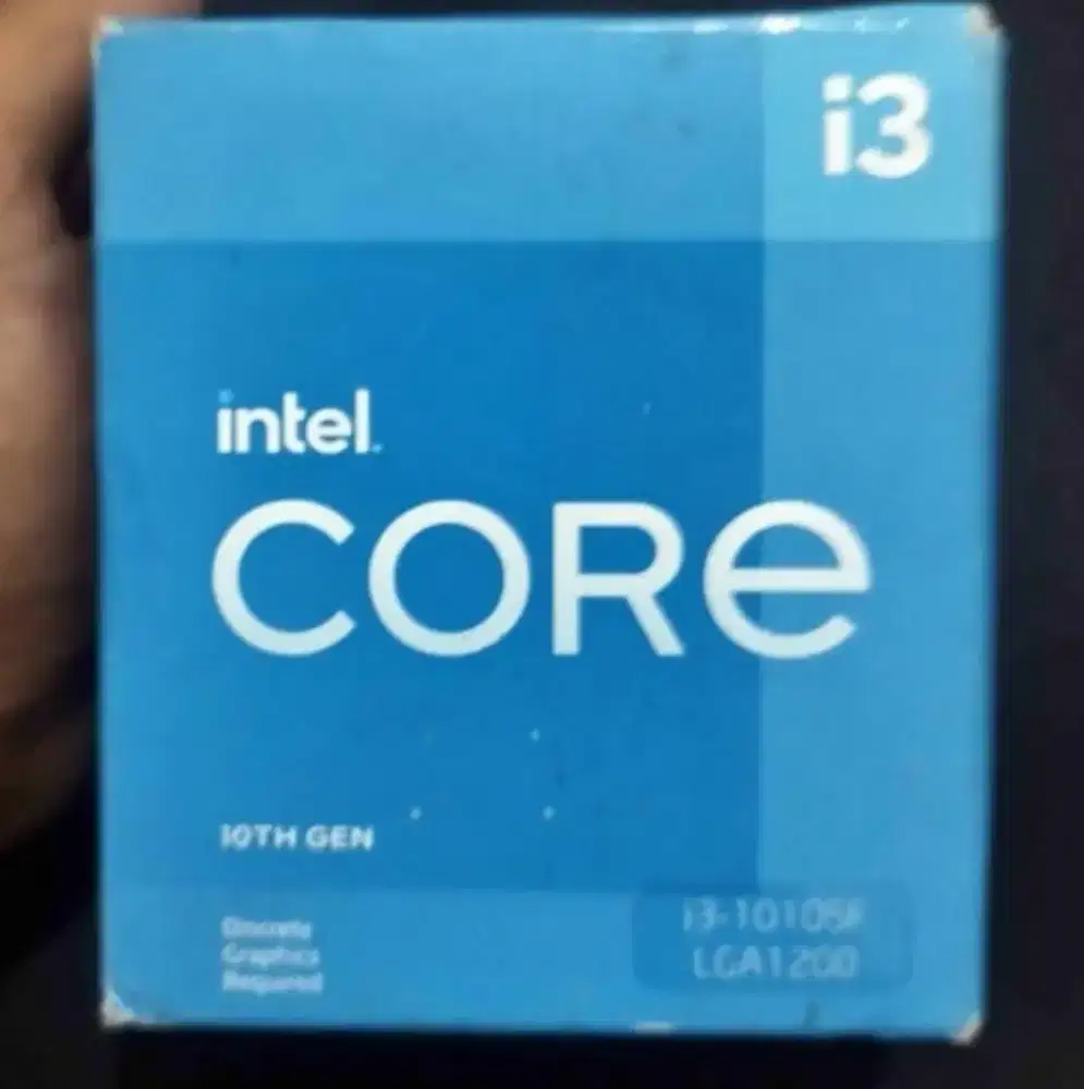 Intel core i3 10105F fullset