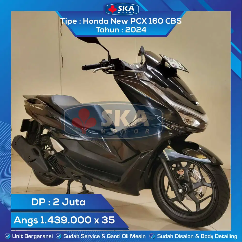Honda New PCX 160 CBS Tahun 2024