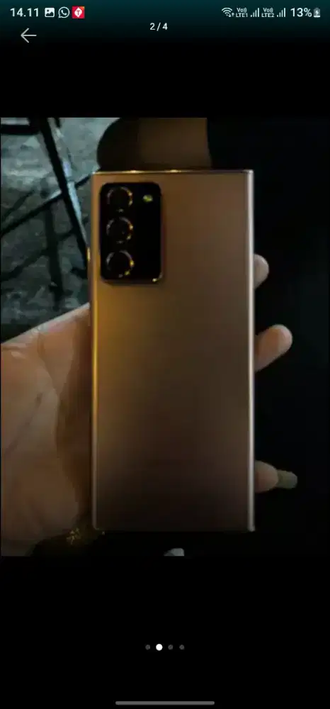 Samsung Note 20 Ultra 8/256 Gold.