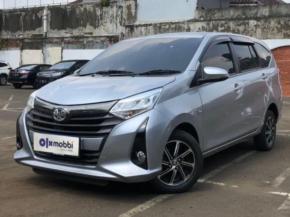 TDP 6,JT, Toyota Calya 1.2 G Bensin-MT Silver 2021