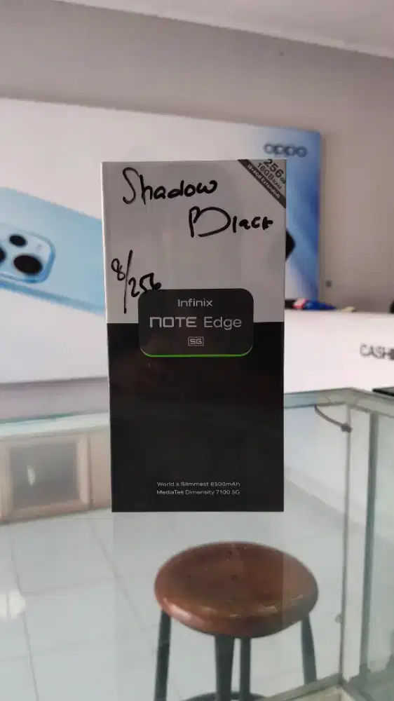 NEW INFINIX NOTE EDGE 8/256 GARANSI RESMI