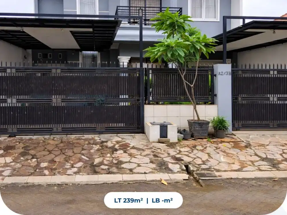 19I. Dijual Murah Rumah, Kompleks ERAMAS 2000 Blok A2/3B, Pulogebang,  Cakung, Kota Administrasi Jakarta Timur