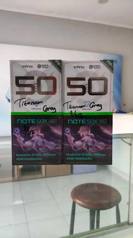 INFINIX NOTE 50X 5G 8/256 BARUU GARANSI RESMI