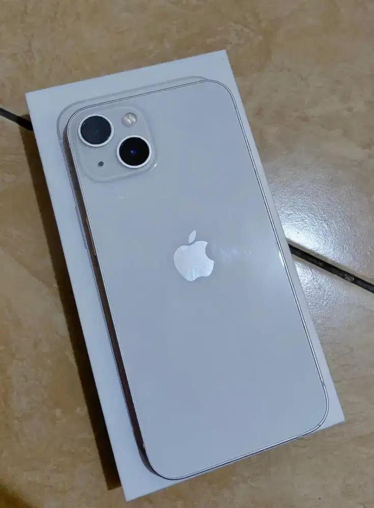 Di jual iPhone 13 Original iBox 128gb putih