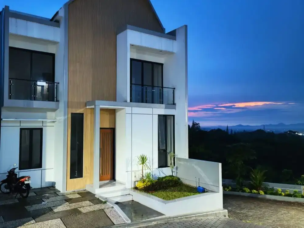 Rumah Mewah View Pegunungan di Sleman Selatan Legalitas Aman