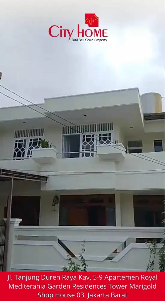 Jual Cepat Rumah 2 Lantai Unfurnished – Budi Indah, Jalan Semeru