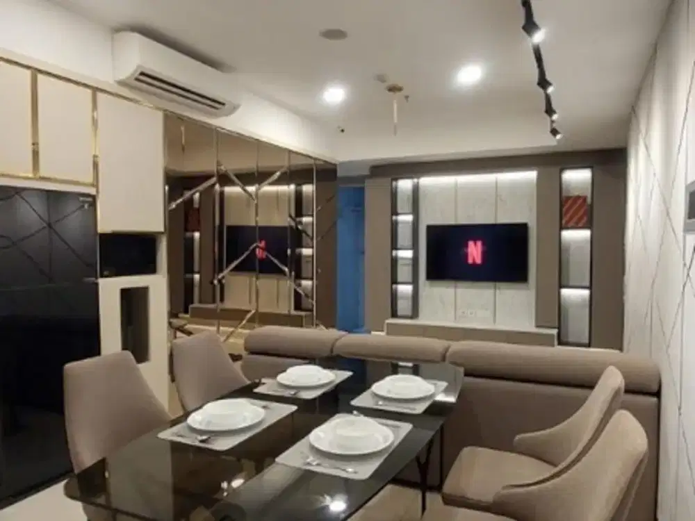 Sewa 2 BR The Mansion Kemayoran Furnish Mewah