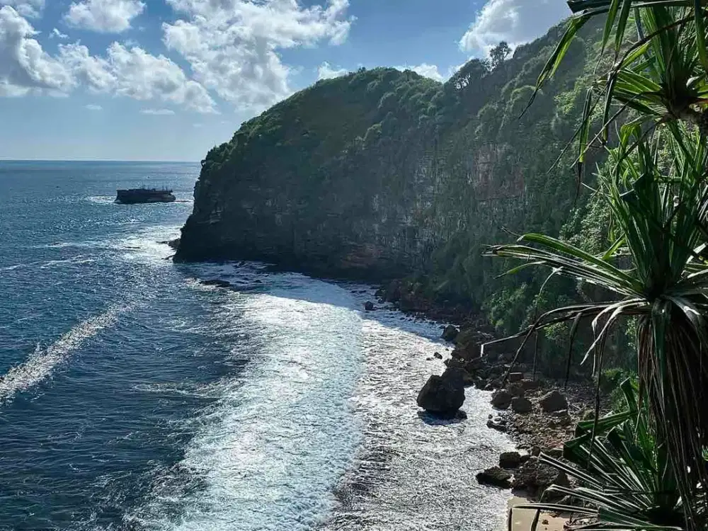 Jual Tanah Pinggir Laut/Pantai View Blue Ocean/Tepus