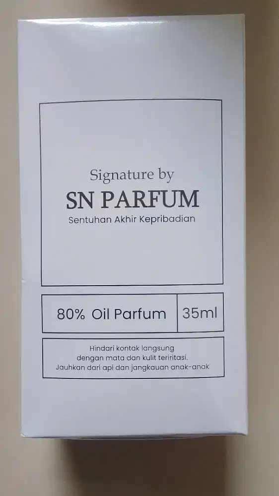 SN Parfum 3 Aroma