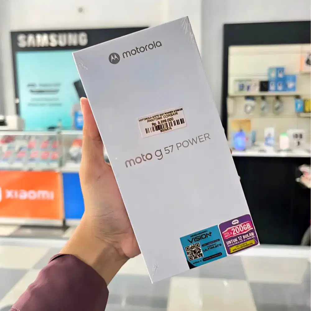 Motorola Moto G57 5G 8/256 Gb New Baru Murah Garansi Resmi 1 Tahun
