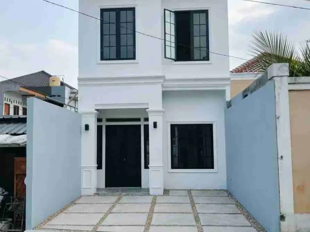 Jual Rumah Modern Minimalis Baru Dibangun di Jatiasih SHM