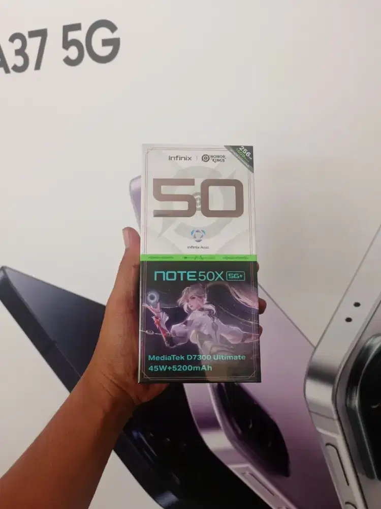 Fast respon WA Infinix Note 50x 5G 8+8/256 Garansi resmi 1thn