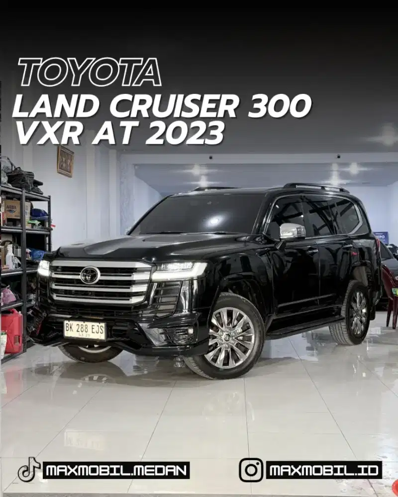 [ODO 8RB‼️] LAND CRUISER 300 VXR 4X4 AT 2023 pemakaian 2024 LC