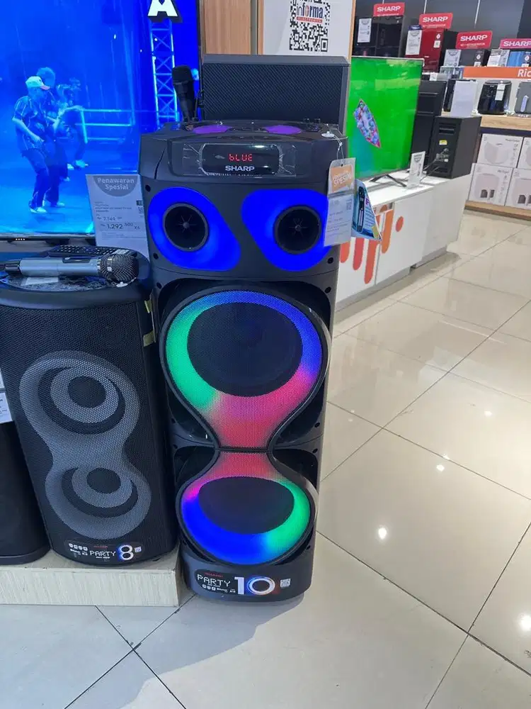 Promo speaker Sharp free mic 1