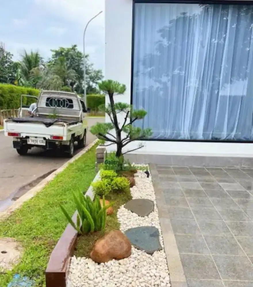 Menerima dekorasi taman dan pembuatan taman kering