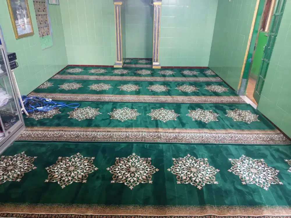 Karpet Masjid Lokal Premium Tebal 15-16mm