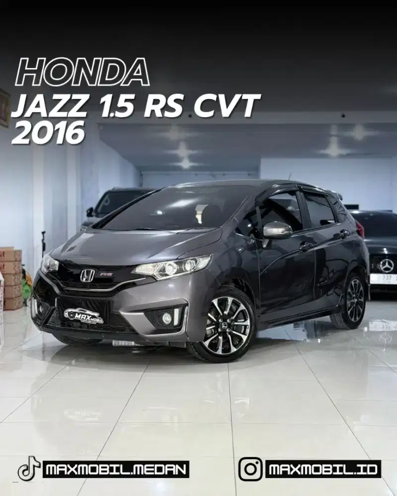 [ODO 50RB‼️] HONDA JAZZ 1.5 RS CVT 2016 pemakaian 2017