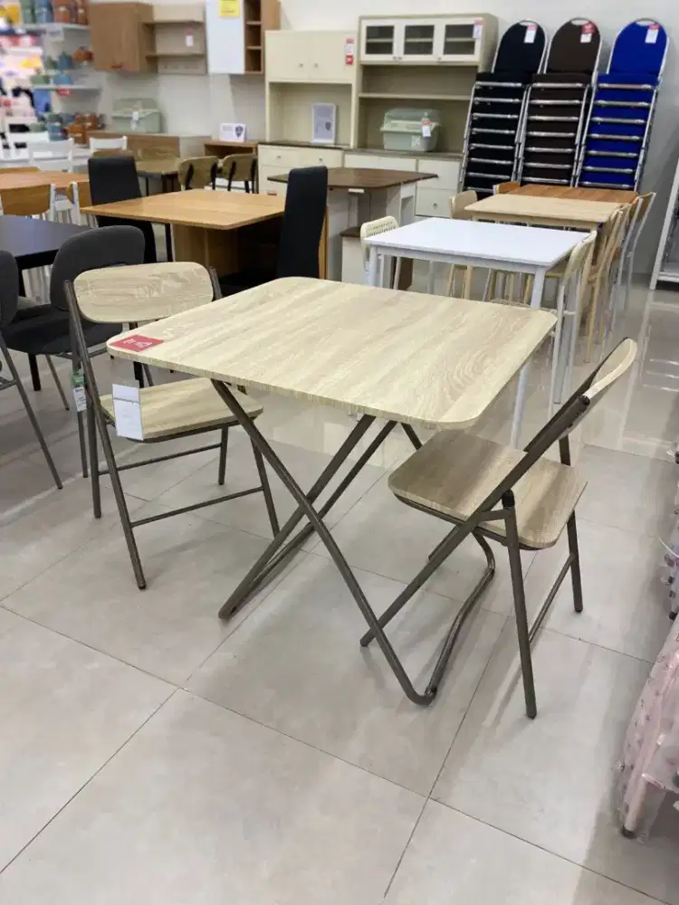 Promo Spesial Set Meja dan Kursi Lipat