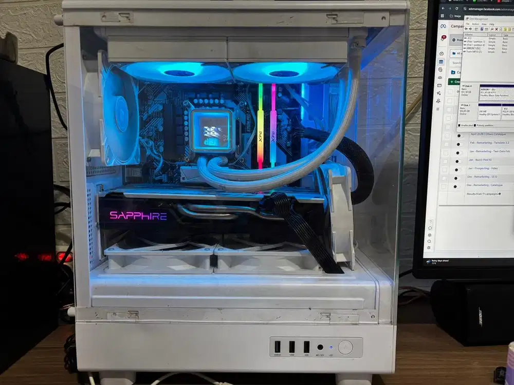 PC Gaming i5 12400f + Xiaomi Monitor G27Qi