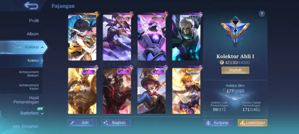 Akun ml murmer cod bisa online bisa