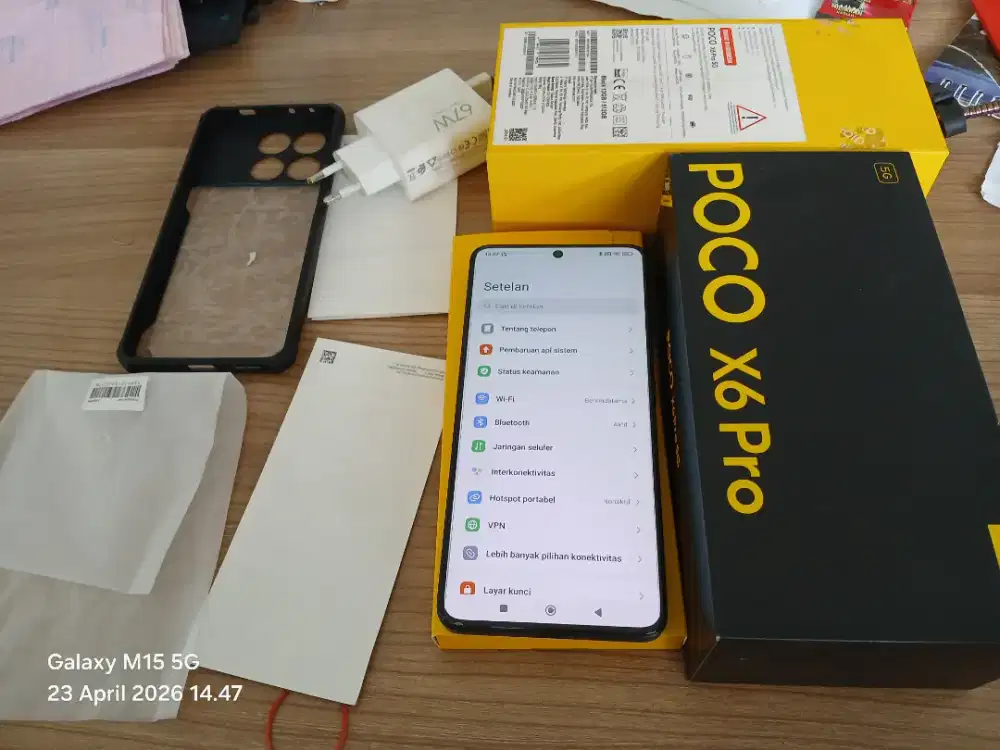 Xiaomi poco x6 pro fullset