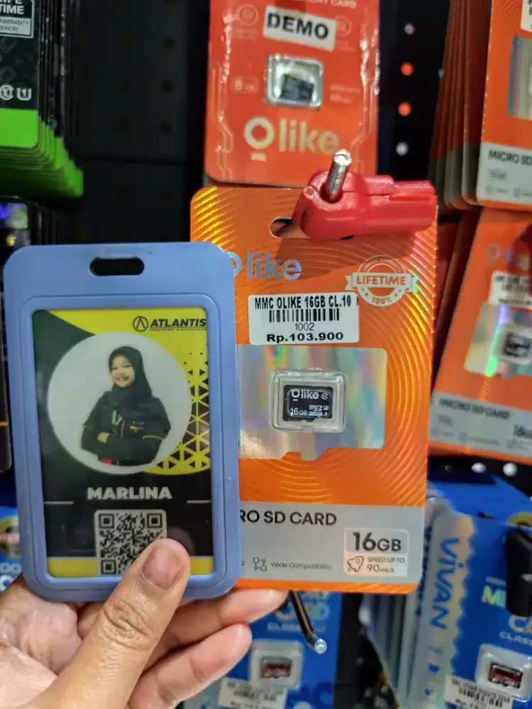 MMC OLIKE 16GB CL.10 | ATLANTIS DAHSYAT