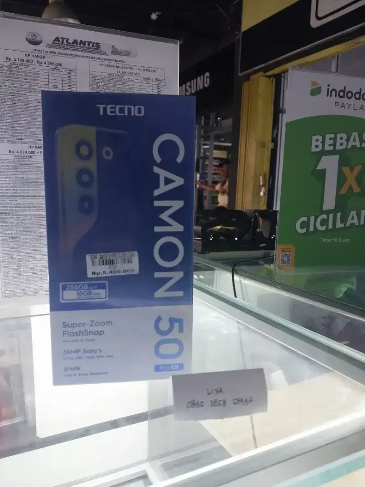 TECNO CAMON 50 PRO 5G 8/256 | ATLANTIS DAHSYAT