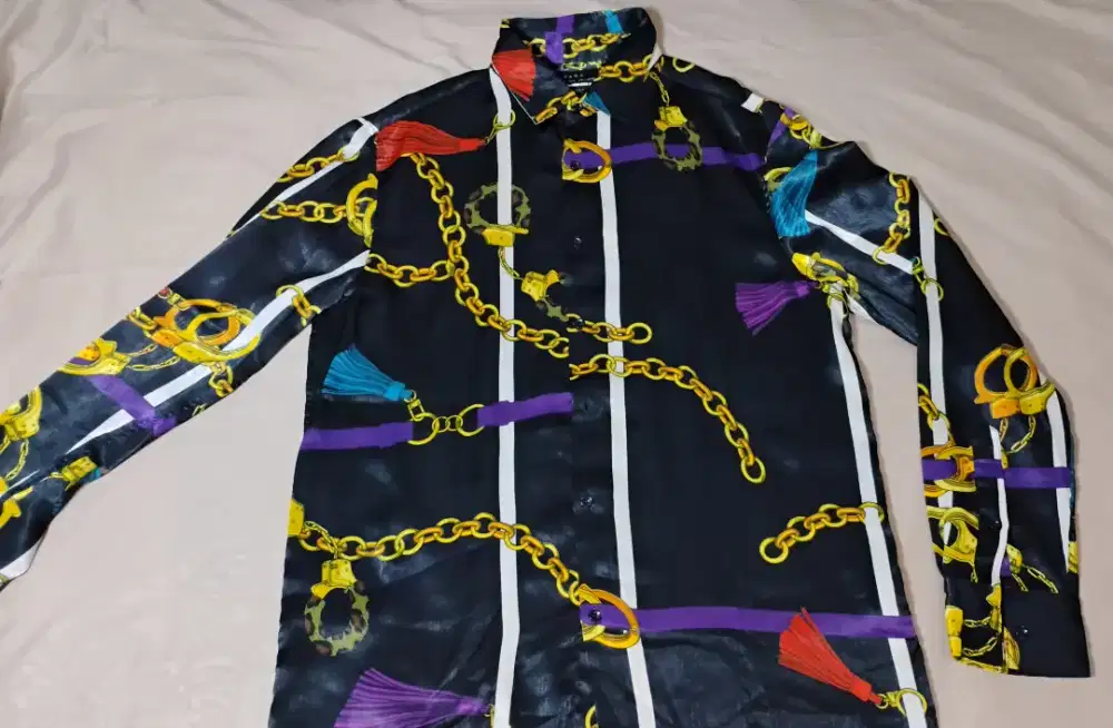 Kemeja Zara Tommy Hilfiger dan Turtleneck Uniqlo