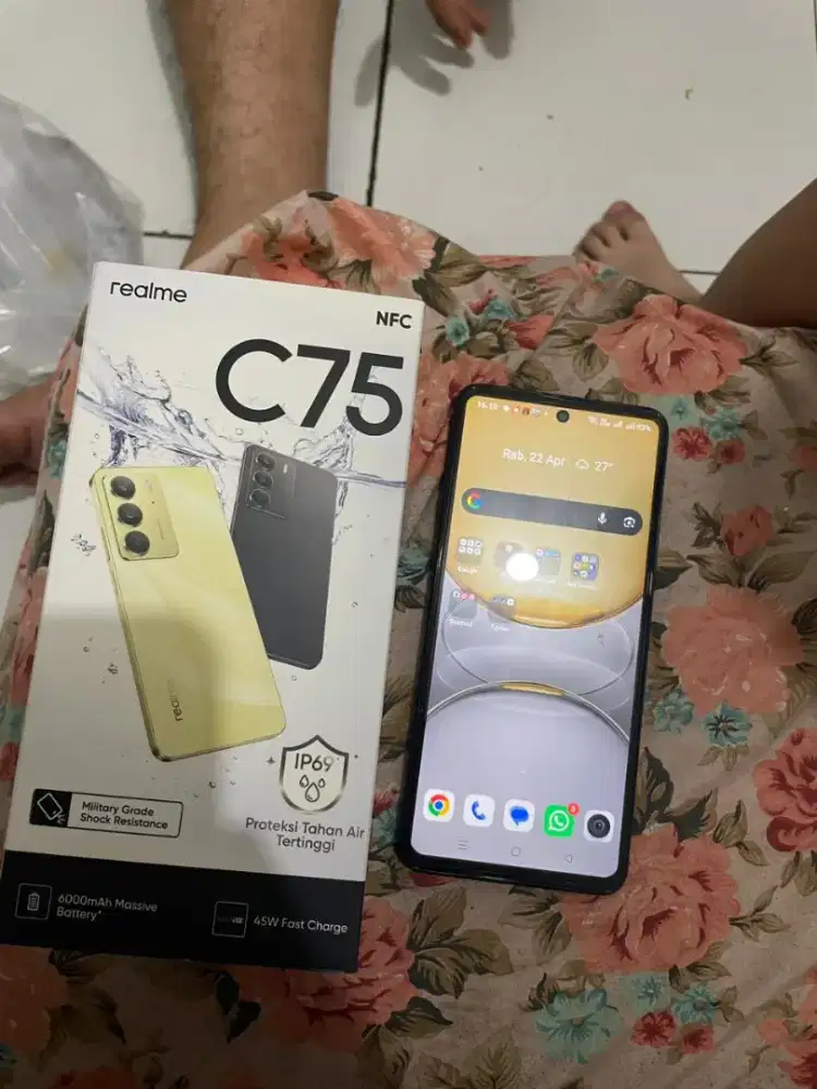 DIJUAL REALME C75