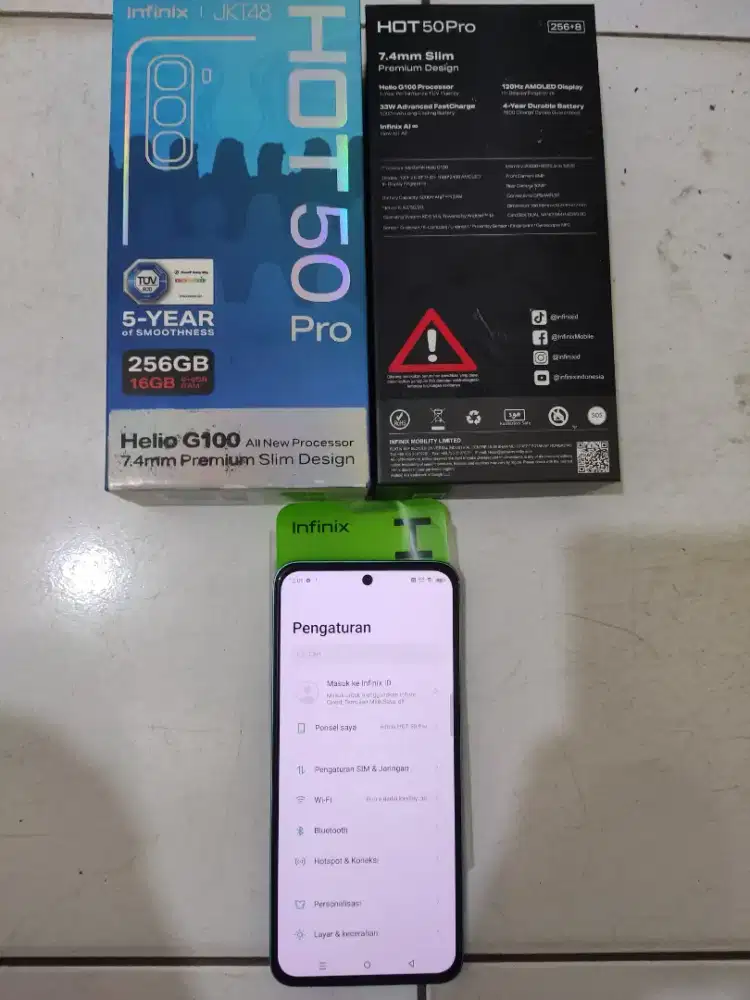 Infinix Hot 50 Pro 8/256 Murah Cepat Mantap Istimewa