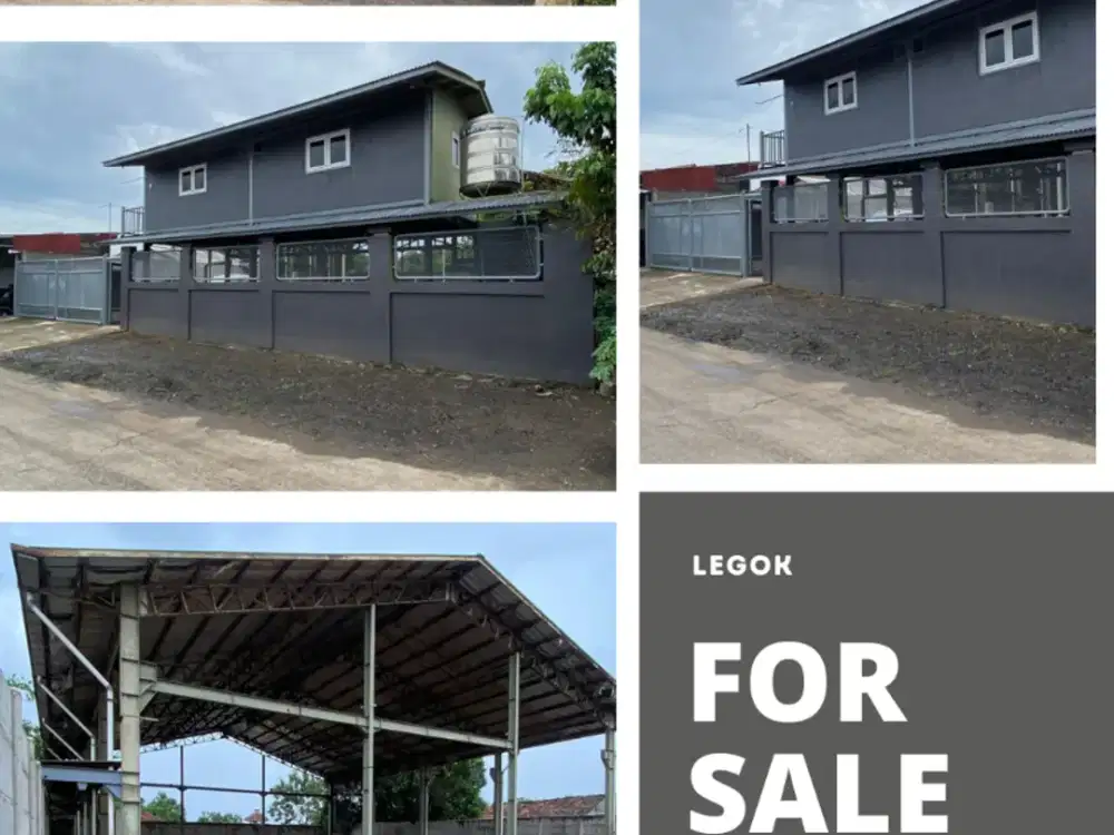 DIJUAL TANAH  GUDANG LEGOK DEKAT BSD   LT 1.104 m²