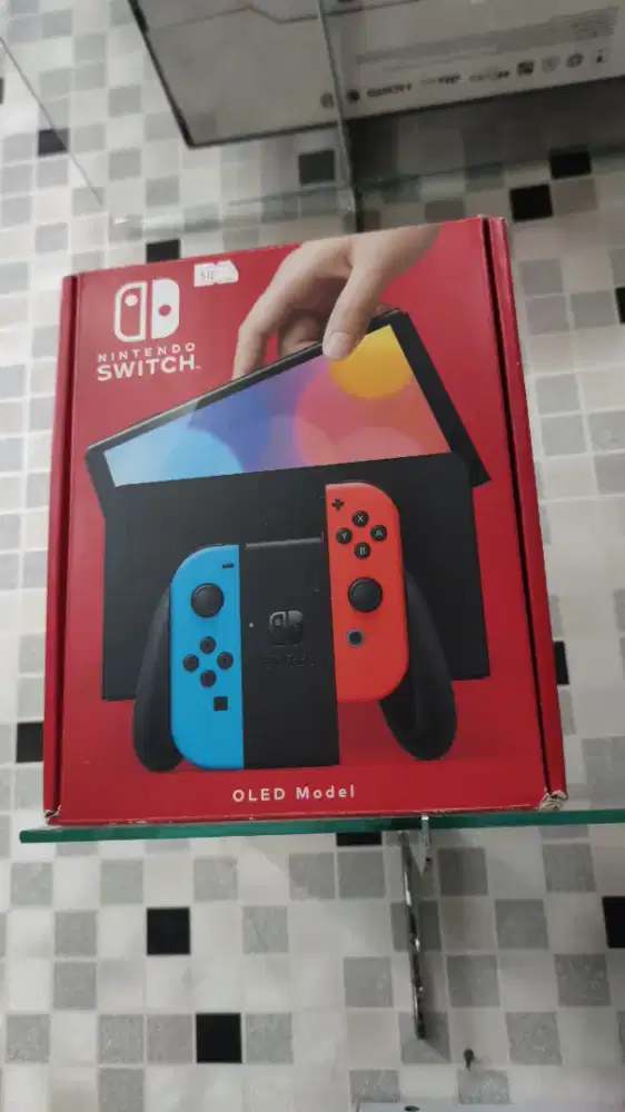 Nintendo switch pled neon red blue 512gb