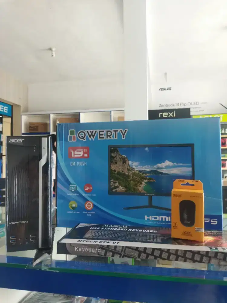 CPU BUILT UP ACER VERITON CORE I3 6100 RAM 4GB HDD 500GB GARANSI 6BLN