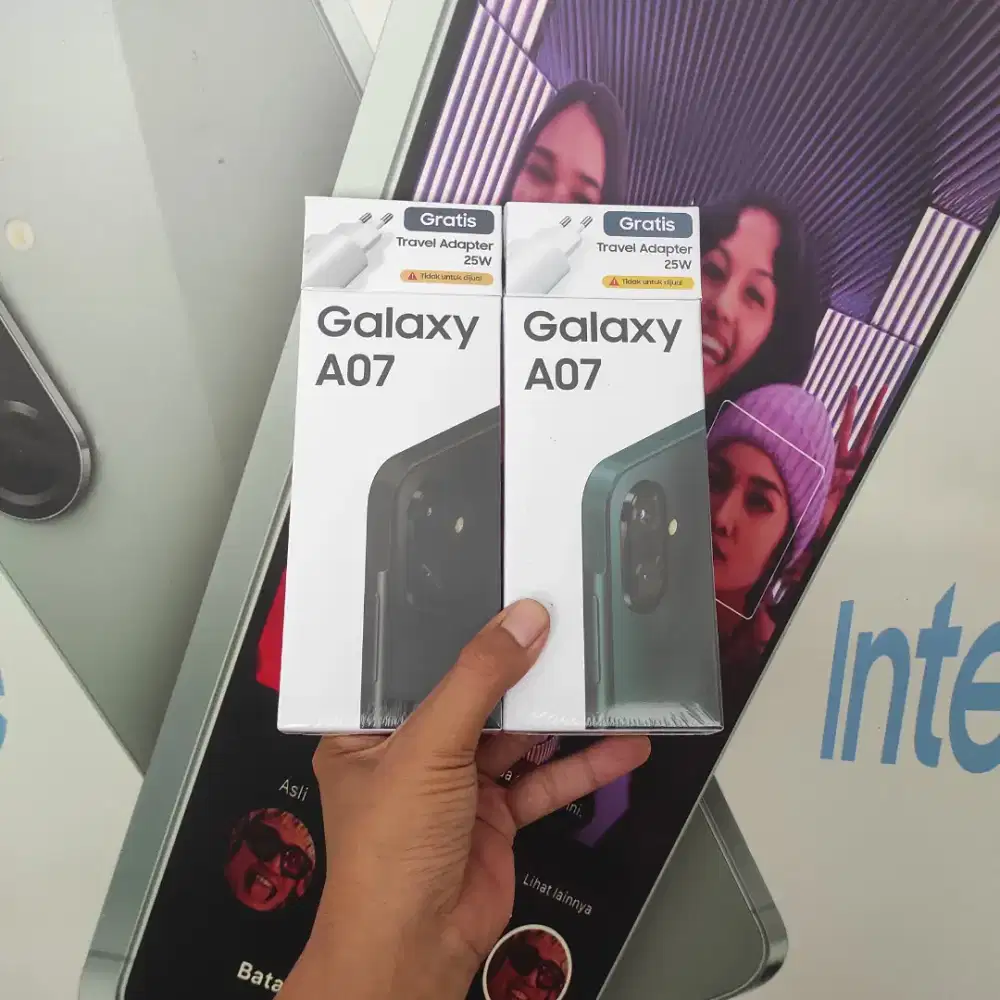 Fast respon WA Samsung Galaxy A07 4/64 Garansi resmi 1thn