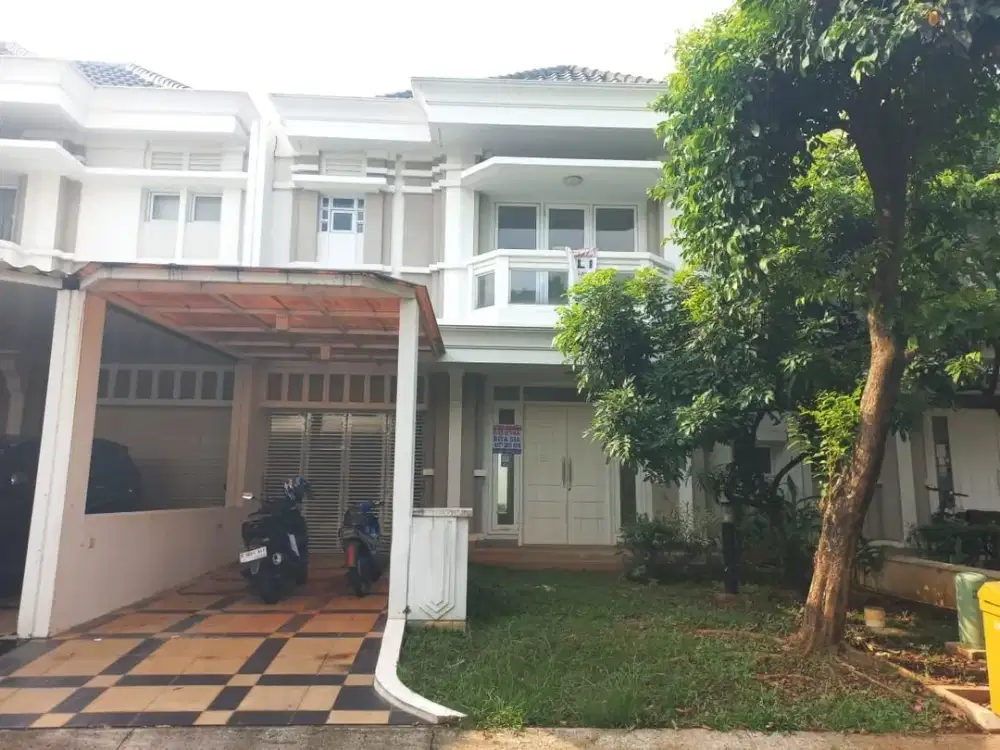 DISEWAKAN RUMAH 2 LANTAI SIAP HUNI DI CLUSTER VERNONIA, SUMMARECON BEKASI