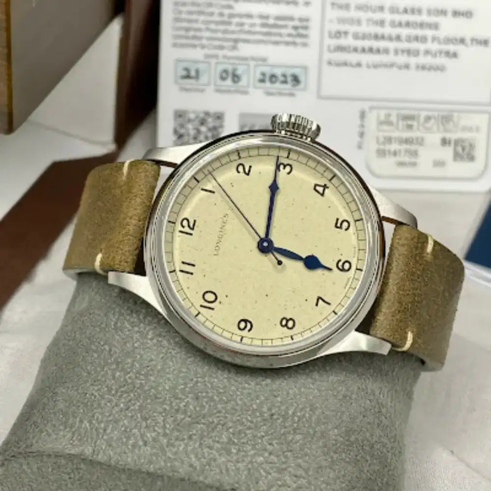 [For Sale] Longines Heritage Military L28194932 Like New (2023)