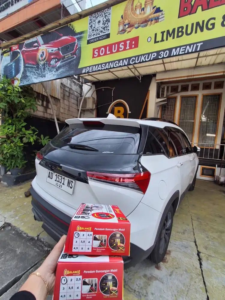 BANTINGAN Keras dan Limbung di Mobil AUTO TERATASI dg Pasang BALANCE