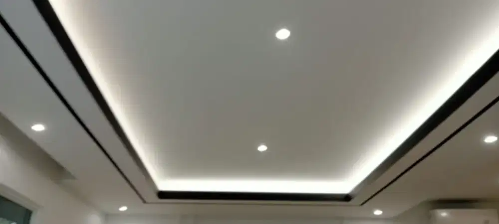 Tukang Pasang Plafon dan Partisi Gypsum. Kontraktor Bangun Rumah Mewah