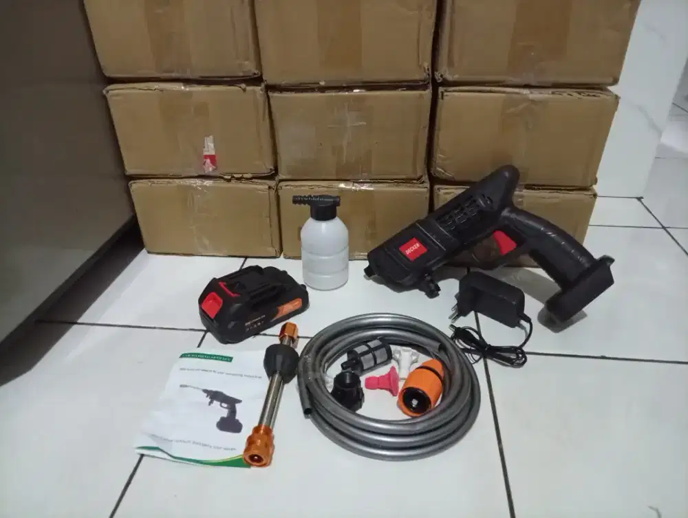 Alat steam cuci motor, mobil, ac dll baru